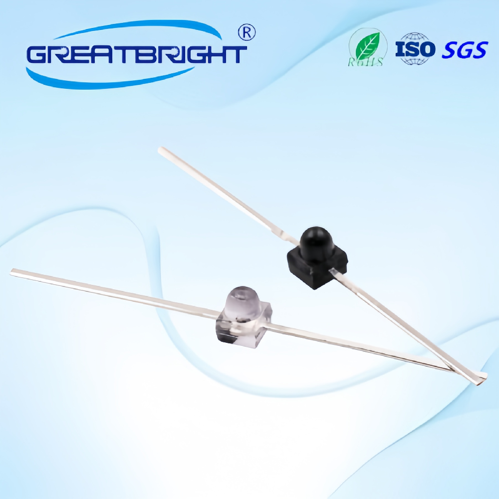 1.8MM小蝴蝶一字型940/850发射/红外接收LED灯珠AG恒峰光电